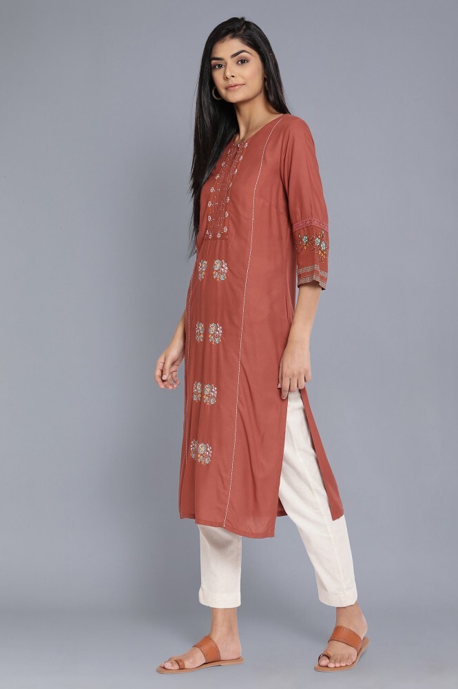 orange kurta