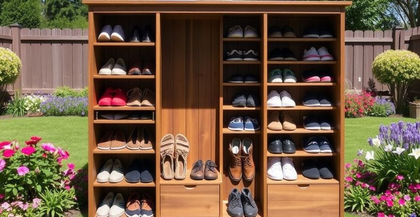 Outdoor Shoe Storage: A Comprehensive Guide to Organize, Protect, and Maintain Your Footwear Outdoor shoe storage cabinet