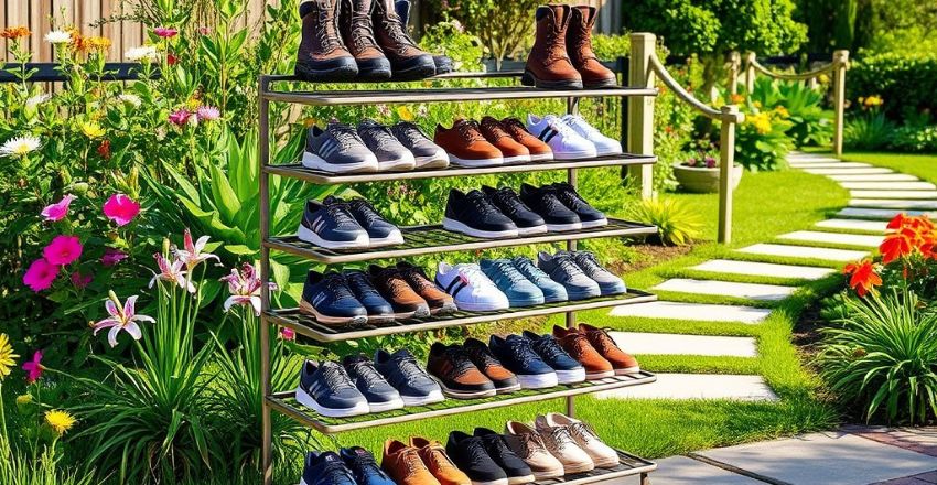 Shoe storage with space for each family member