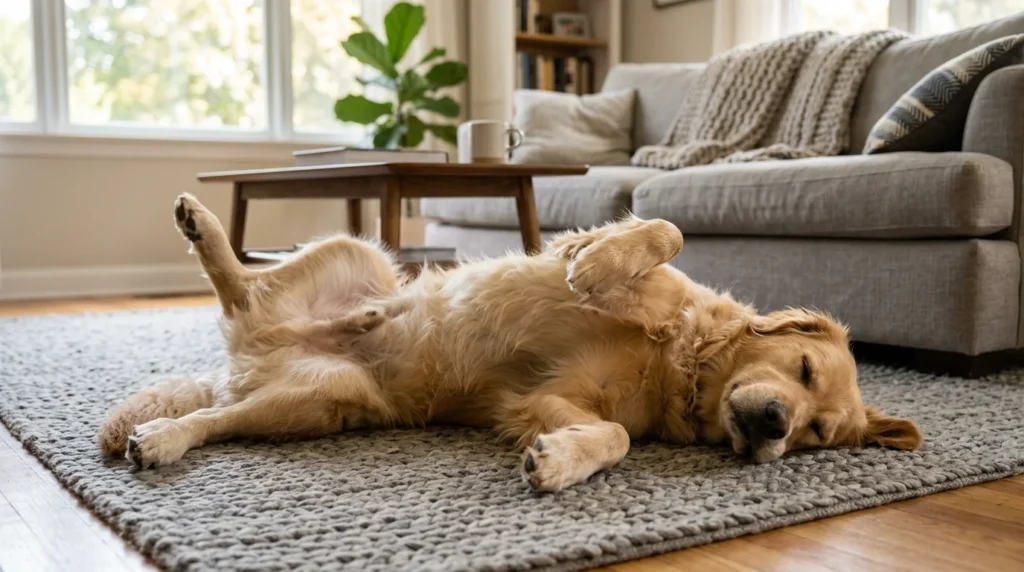 What Does Sleeping With the Legs in the Air Mean?