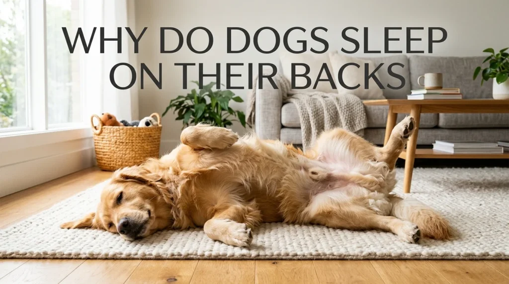 Why Do Dogs Sleep on Their Backs