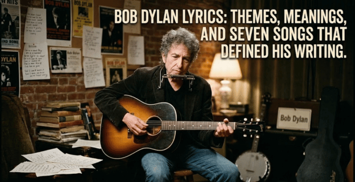 Bob Dylan Lyrics: Themes, Meanings, and Seven Songs That Defined His Writing Bob Dylan Lyrics